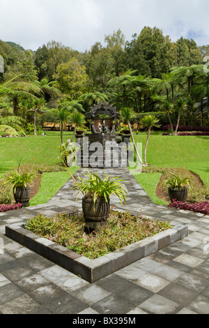 Jardin botanique au lac Bratan, Bali, Indonésie Banque D'Images