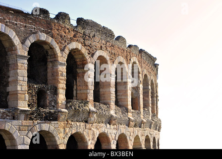 Arena di Verona amphithéâtre antique, une architecture typiquement romaine Banque D'Images