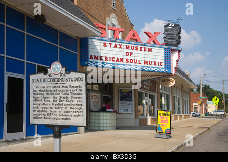 Memphis Tennessee - stax Museum of American music Banque D'Images