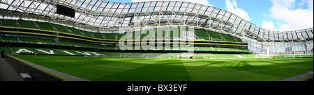 L'Aviva Stadium est un stade de sport situé à Dublin, l'Irlande, avec une capacité de 51700 spectateurs (assis). Banque D'Images