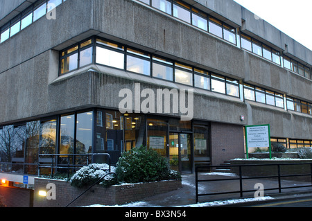 Le Conseil du comté de Warwickshire Bureaux Barrack Street, Warwick, Royaume-Uni Banque D'Images