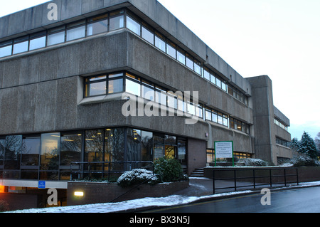 Le Conseil du comté de Warwickshire Bureaux Barrack Street, Warwick, Royaume-Uni Banque D'Images