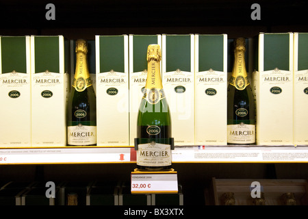 La Maison de Champagne Mercier, Champagne, Avenue de Champagne, Epernay France Banque D'Images