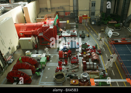 Leibstadt centrale nucléaire centrale nucléaire à l'intérieur vérifier industrie technologie technics électricité énergie po Banque D'Images