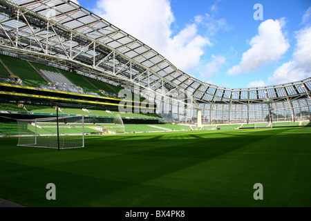 L'Aviva Stadium est un stade de sport situé à Dublin, l'Irlande, avec une capacité de 51 700 spectateurs Banque D'Images