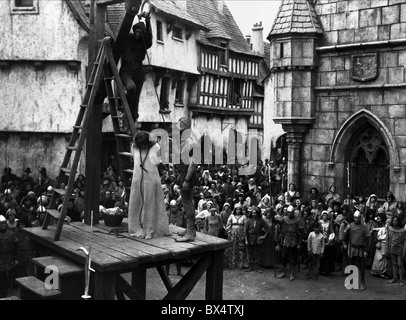 MAUREEN O'HARA Le Bossu de Notre-Dame (1939) Banque D'Images