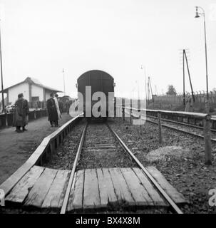 L'expulsion des Allemands des Sudètes, Banque D'Images