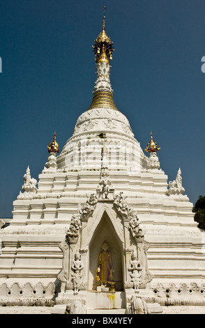 Thaïlande - Wat Buppharam un temple bouddhiste à Chiang Mai en Thaïlande en Asie du sud-est. Banque D'Images