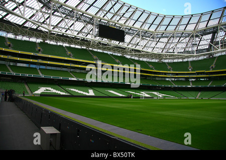 L'Aviva Stadium est un stade de sport situé à Dublin, l'Irlande, avec une capacité de 51 700 spectateurs Banque D'Images