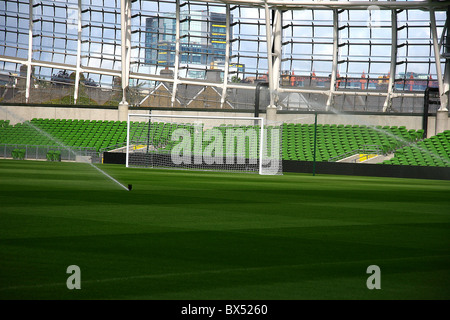 L'Aviva Stadium est un stade de sport situé à Dublin, l'Irlande, avec une capacité de 51 700 spectateurs Banque D'Images