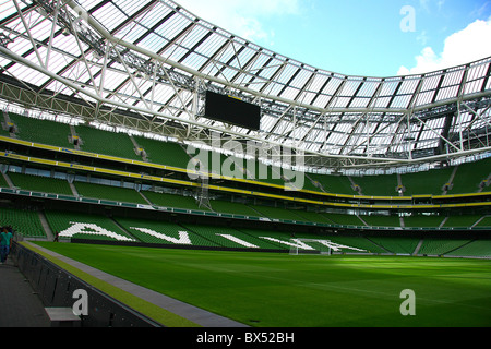 L'Aviva Stadium est un stade de sport situé à Dublin, l'Irlande, avec une capacité de 51 700 spectateurs Banque D'Images