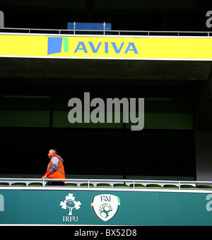 L'Aviva Stadium est un stade de sport situé à Dublin, l'Irlande, avec une capacité de 51 700 spectateurs Banque D'Images