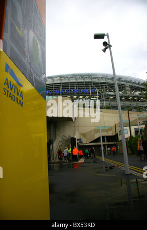 L'Aviva Stadium est un stade de sport situé à Dublin, l'Irlande, avec une capacité de 51 700 spectateurs Banque D'Images