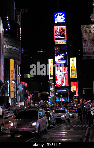 Times Square, Manhattan, New York City Banque D'Images