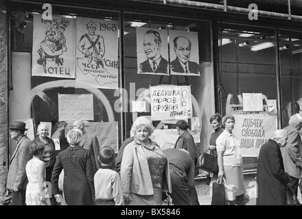 Affiches, messages, informations, actualités, de protestation Banque D'Images