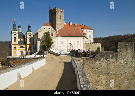 Château de Vranov nad Dyji Banque D'Images