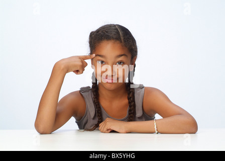 Portrait of a Girl Banque D'Images