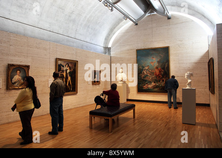 Musée Kimbell, galerie, Fort Worth, Texas, États-Unis Banque D'Images