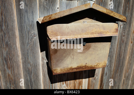 Ancienne boite aux lettres, letterbox , République Tchèque. (CTK Photo/Martin Sterba) Banque D'Images