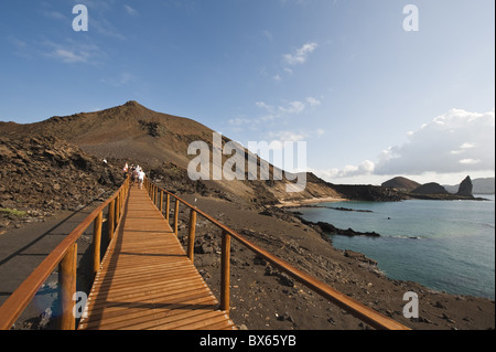 Isla Bartolomé (Barthélemy) de l'Île, Îles Galapagos, UNESCO World Heritage Site, Equateur, Amérique du Sud Banque D'Images