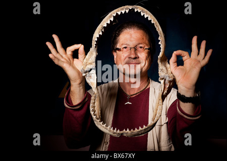 Lovecek Steve Lichtag, directeur, producteur, documentariste sous-marine Banque D'Images