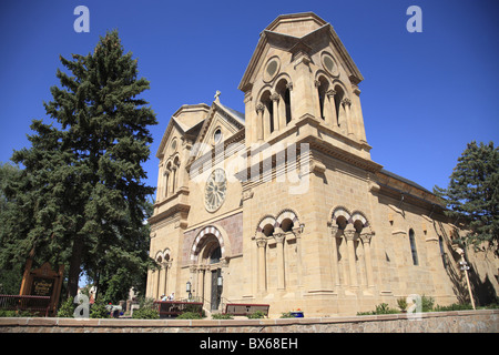 La Cathédrale de Saint François, Santa Fe, Nouveau Mexique, États-Unis d'Amérique, Amérique du Nord Banque D'Images