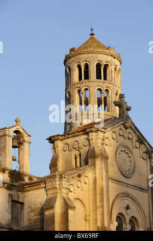 Tour Fenestrelle, cathédrale Saint-Theodorit, Uzes, Gard, France, Europe Banque D'Images