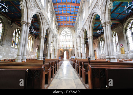 Cathédrale St Mary intérieur à Beverley, Angleterre. Banque D'Images