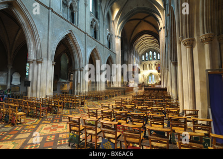 La Cathédrale St Patrick à Dublin, Irlande. Banque D'Images