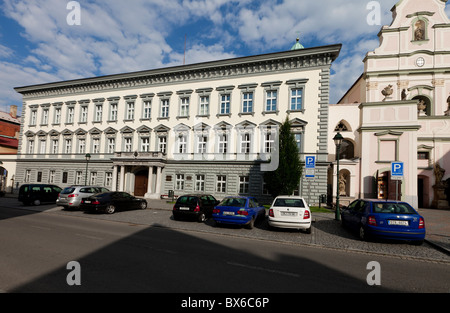 L'Université de Silésie, Opava, bibliothèque centrale de la Faculté de philosophie et des sciences Banque D'Images