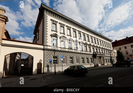 L'Université de Silésie, Opava, bibliothèque centrale de la Faculté de philosophie et des sciences Banque D'Images