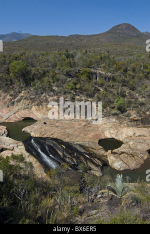 Vue sur le Parc National d'Andohahela, Madagascar, Afrique Banque D'Images