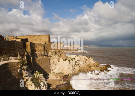 Fortifications, Melilla La Vieja, Melilla, Espagne, l'espagnol l'Afrique du Nord, Afrique Banque D'Images