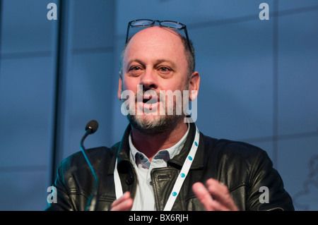 Australian scientifique, auteur et climatologue, Tim Flannery, lors d'une conférence à Melbourne 29 Novembre 2010 Banque D'Images