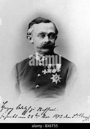 Adolph I, 24.7.1817 - 17.11.1905, Grand-duc de Luxembourg 23.11.1890 - 17.11.1905, duc de Nassau 20.8.1839 - 20.9.1866, portrait, 1875, , Banque D'Images