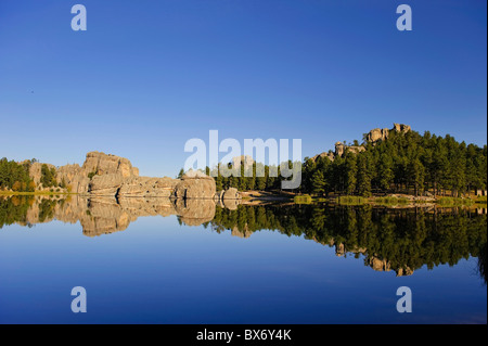 Sylvan Lake, Black Hills National Forest, Custer State Park, le Dakota du Sud Banque D'Images