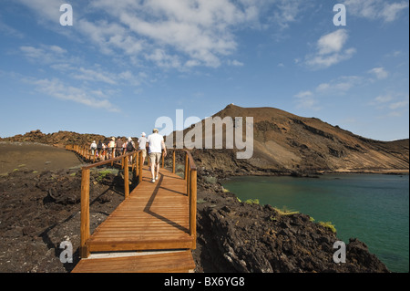 Isla Bartolomé (Barthélemy) de l'Île, Îles Galapagos, UNESCO World Heritage Site, Equateur, Amérique du Sud Banque D'Images