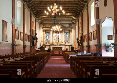 La vieille Mission San Buenaventura, Ventura, Californie, États-Unis d'Amérique, Amérique du Nord Banque D'Images