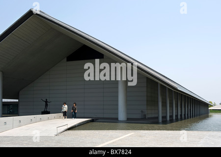 L'architecture contemporaine de la Sagawa Art Museum à Moriyama, préfecture de Shiga, Japon, Asie Banque D'Images