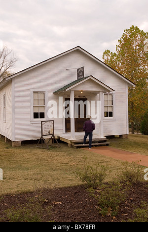 Église de l'assemblée de Dieu Musée Maison natale d'Elvis Presley Tupelo Mississippi USA Banque D'Images