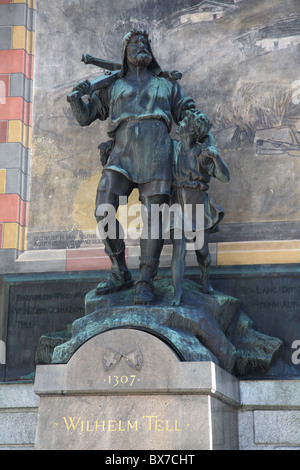 Monument de Guillaume Tell, Altdorf, Suisse Banque D'Images