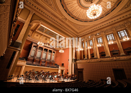 Dvorak's Concert Hall à la Chambre des Arts Rudolfinum de Prague. (CTK Josef Photo/Horazny, Martin Sterba) Banque D'Images