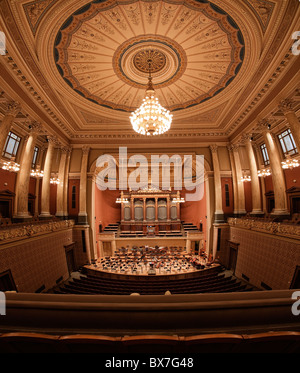 Dvorak's Concert Hall à la Chambre des Arts Rudolfinum de Prague. (CTK Josef Photo/Horazny, Martin Sterba) Banque D'Images