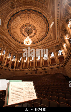 Dvorak's Concert Hall à la Chambre des Arts Rudolfinum de Prague. (CTK Josef Photo/Horazny, Martin Sterba) Banque D'Images