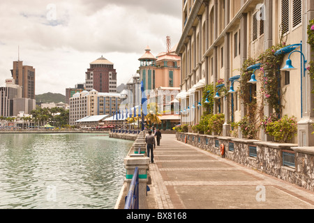 Harbourside Port Louis Ile Maurice Banque D'Images