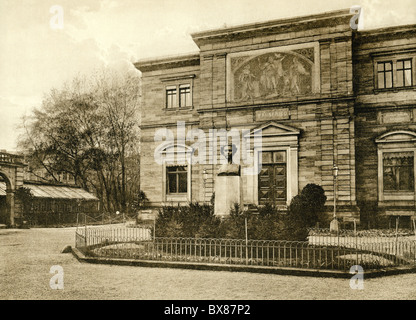 Géographie / Voyage, Allemagne, Bayreuth, musées, Richard Wagner Museum, Villa Wahnfried, vue extérieure, vers 1900, droits additionnels-Clearences-non disponible Banque D'Images