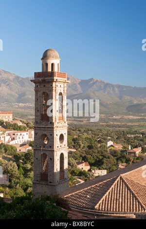 Lumio, Balagne, Corse, France Banque D'Images