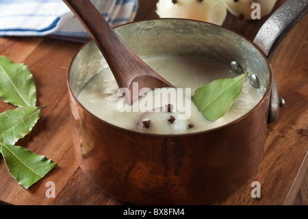 Sauce pain.accompagnement traditionnel au poulet, à la dinde et le gibier à plumes.