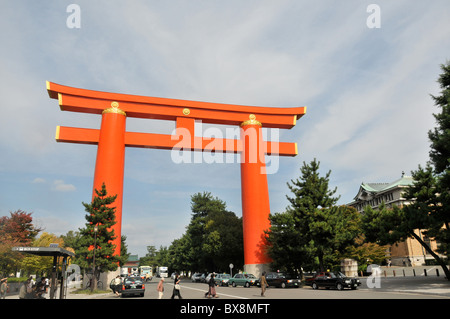 Scène de rue, Kyoto, Japon Banque D'Images