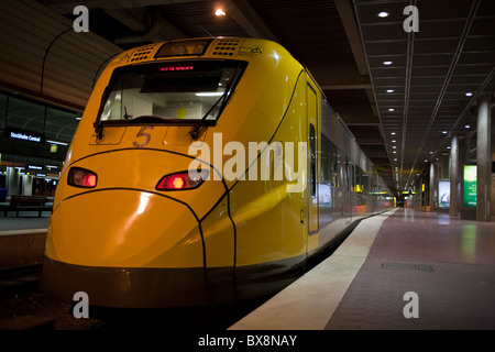 Train Arlanda Express à partir de la gare centrale de Stockholm Arlanda Airport Banque D'Images